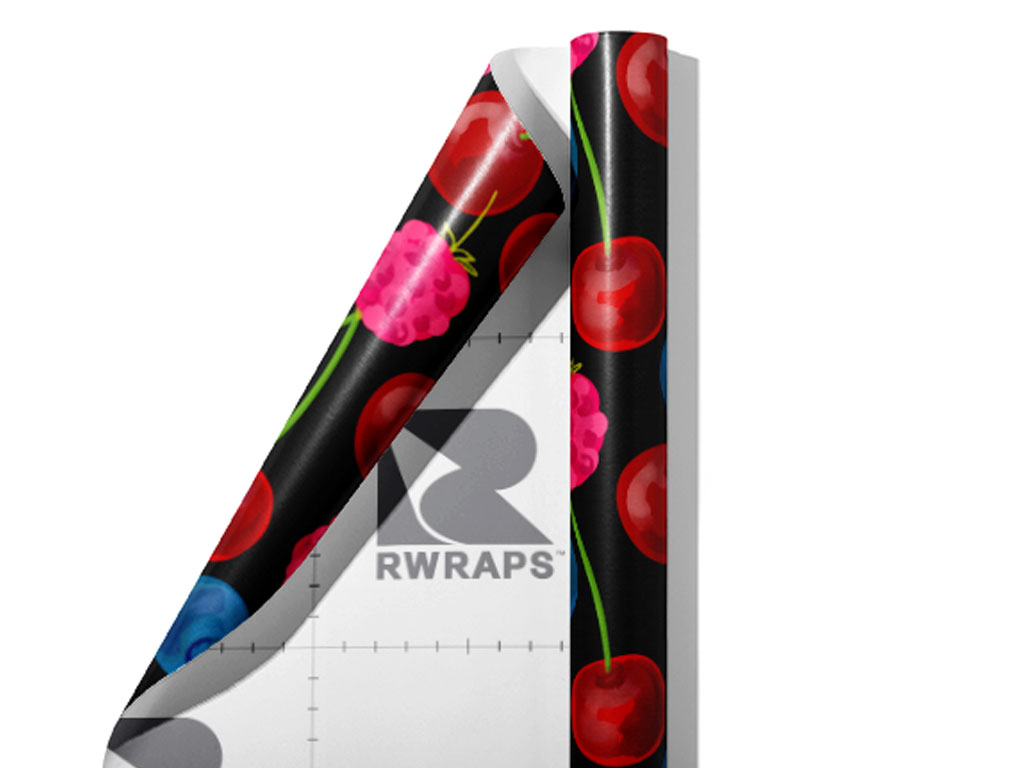 Berries and Cherries Fruit Wrap Film Sheets