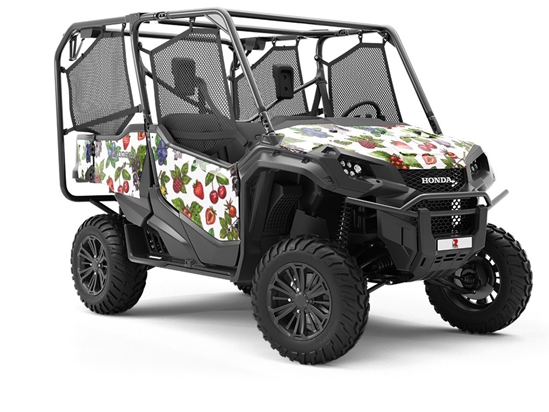 Berry Cluster Fruit Utility Vehicle Vinyl Wrap