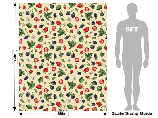 Freshly Picked Fruit Vehicle Wrap Scale