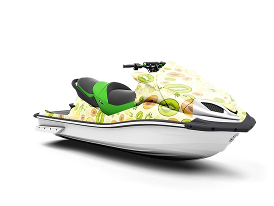 Mastication Mania Fruit Jet Ski Vinyl Customized Wrap