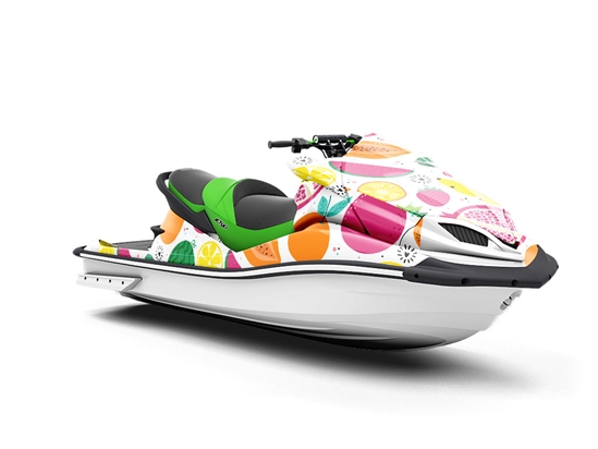 Mix Up Fruit Jet Ski Vinyl Customized Wrap