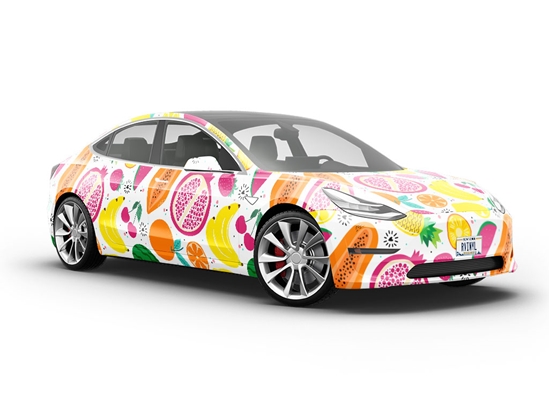 Mix Up Fruit Vehicle Vinyl Wrap