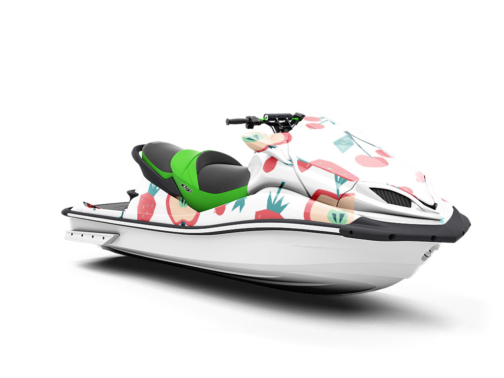 Red Faced Fruit Jet Ski Vinyl Customized Wrap