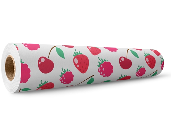 Red Team Fruit Wrap Film Wholesale Roll