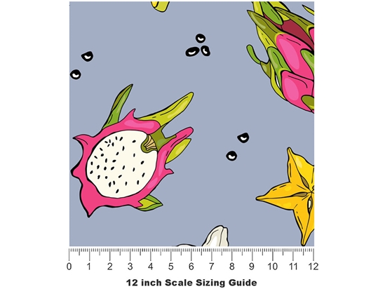 Secrets Within Fruit Vinyl Film Pattern Size 12 inch Scale