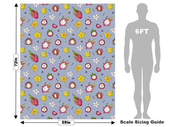 Secrets Within Fruit Vehicle Wrap Scale