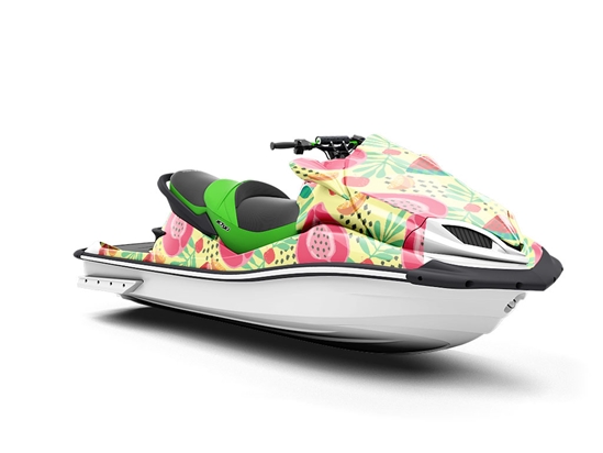 Seeded Sugar Fruit Jet Ski Vinyl Customized Wrap