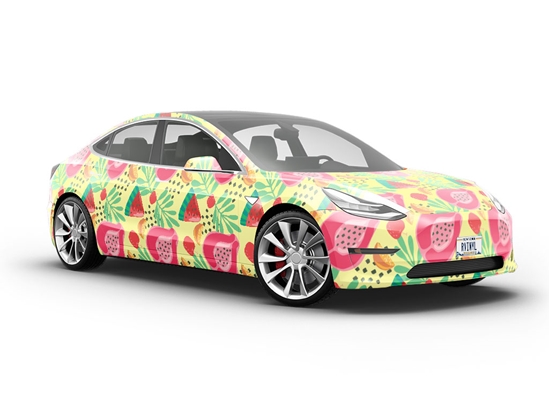 Seeded Sugar Fruit Vehicle Vinyl Wrap