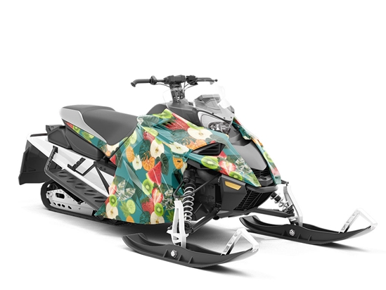 Sweet Ambrosia Fruit Custom Wrapped Snowmobile