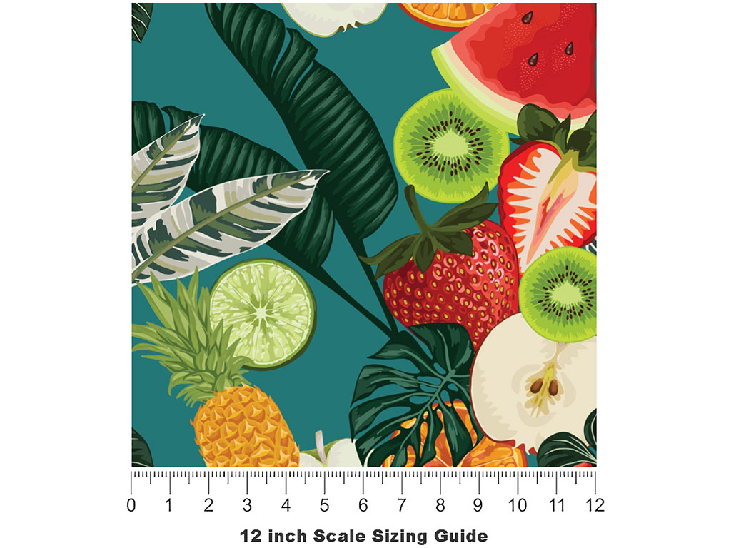 Sweet Ambrosia Fruit Vinyl Film Pattern Size 12 inch Scale