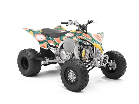 Tropical Tastes Fruit ATV Wrapping Vinyl