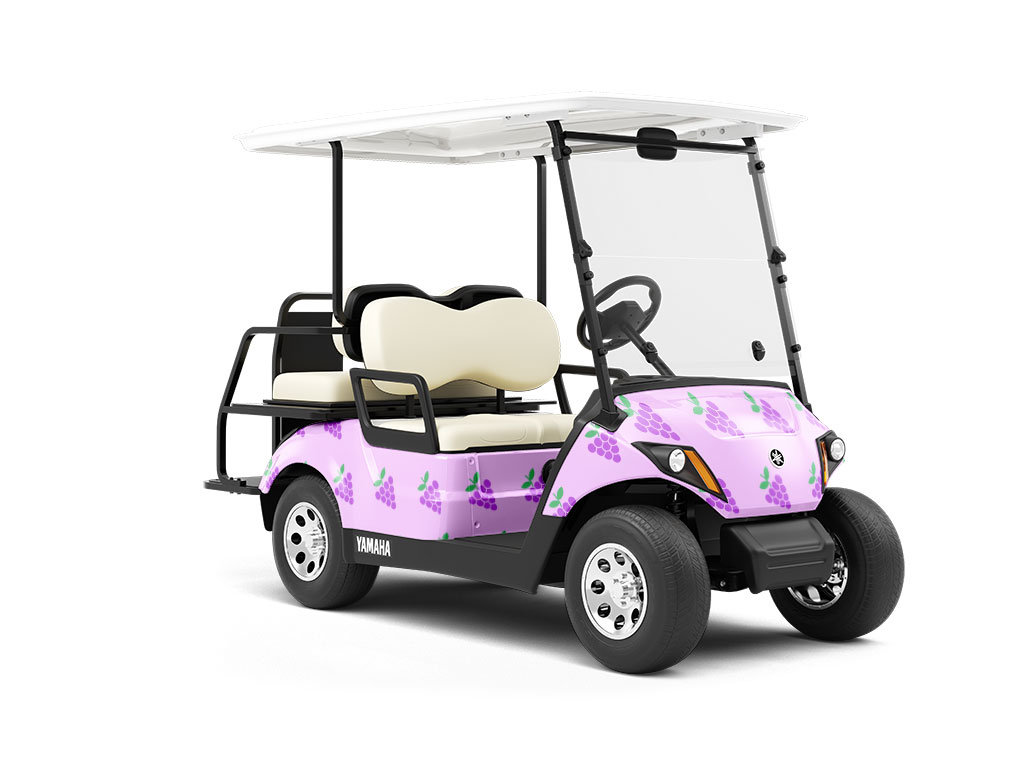 Autumn Royal Fruit Wrapped Golf Cart