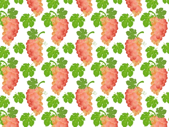 Flame Seedless Fruit Vinyl Wrap Pattern