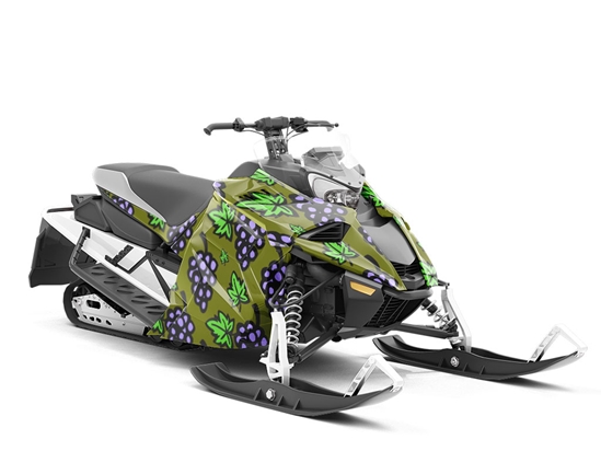 Kyoho Crunch Fruit Custom Wrapped Snowmobile