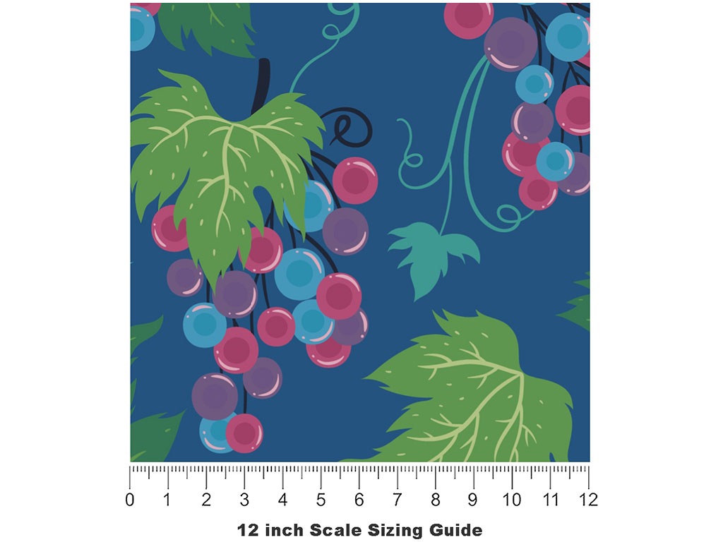 Sensational Scarlotta Fruit Vinyl Film Pattern Size 12 inch Scale