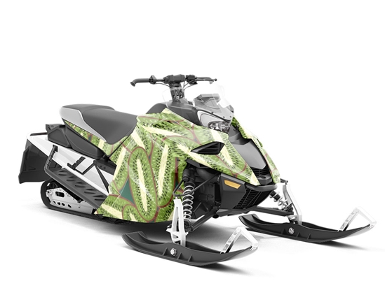 Big Bruno Fruit Custom Wrapped Snowmobile