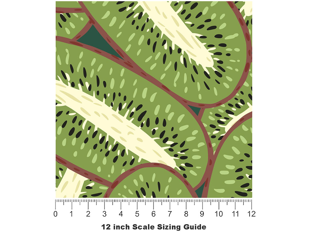 Big Bruno Fruit Vinyl Film Pattern Size 12 inch Scale