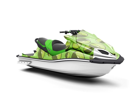 Missing Half Fruit Jet Ski Vinyl Customized Wrap