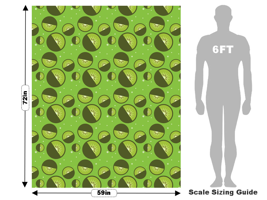 Missing Half Fruit Vehicle Wrap Scale