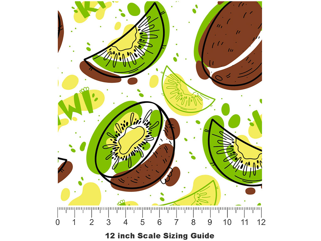 Veras Pride Fruit Vinyl Film Pattern Size 12 inch Scale