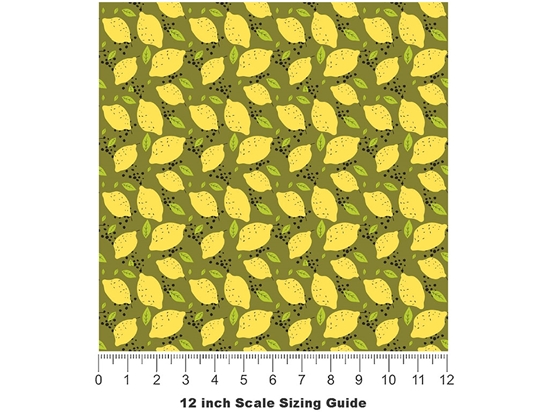 Bonnie Brae Fruit Vinyl Film Pattern Size 12 inch Scale