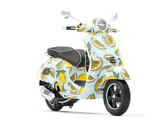 Four Seasons Fruit Vespa Scooter Wrap Film