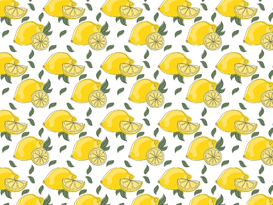 Limoncello  Fruit Vinyl Wrap Pattern