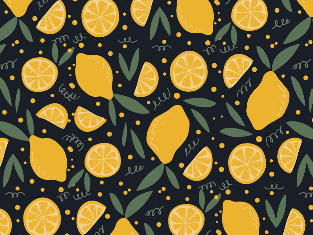 Lisbon Juice Fruit Vinyl Wrap Pattern