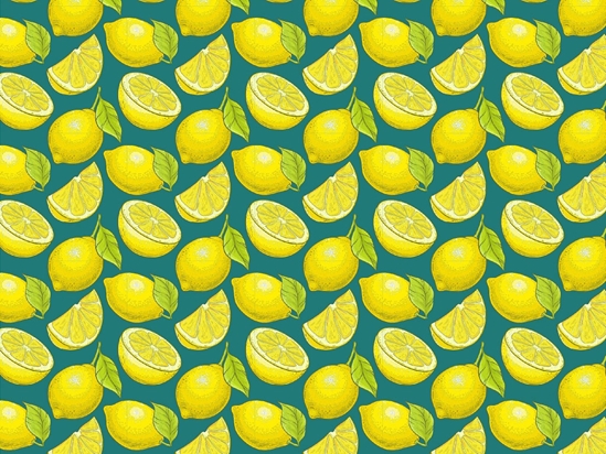 Meringue Pie Fruit Vinyl Wrap Pattern