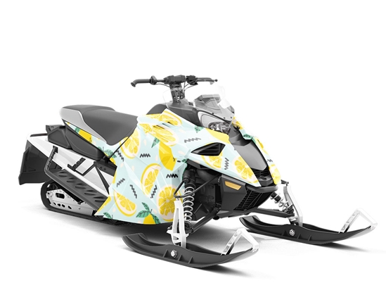 Saint Teresa Fruit Custom Wrapped Snowmobile