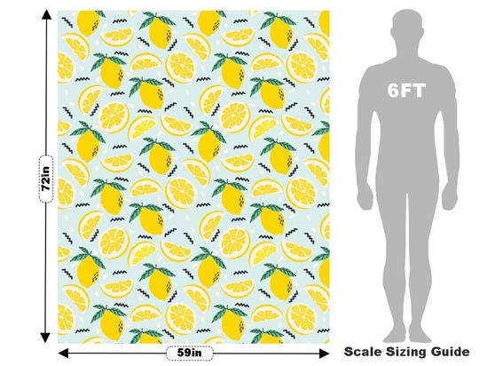 Saint Teresa Fruit Vehicle Wrap Scale