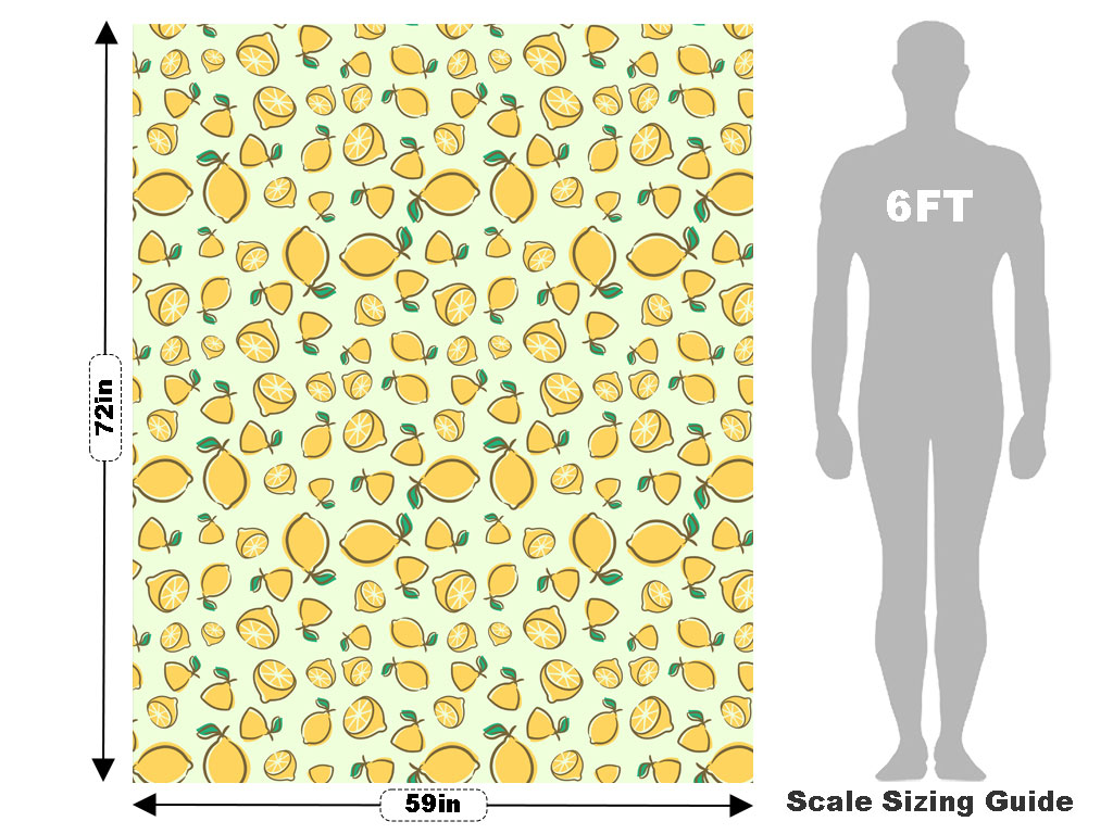 Soft Citrus Fruit Vehicle Wrap Scale