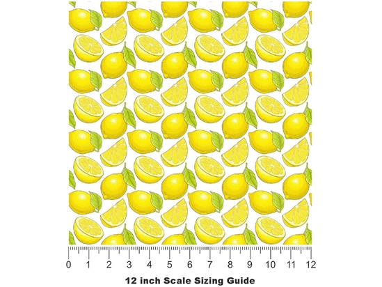 Yen Ben Fruit Vinyl Film Pattern Size 12 inch Scale