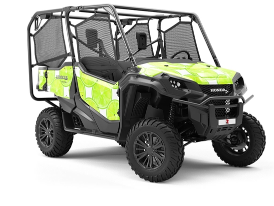 Dessert Lime Fruit Utility Vehicle Vinyl Wrap