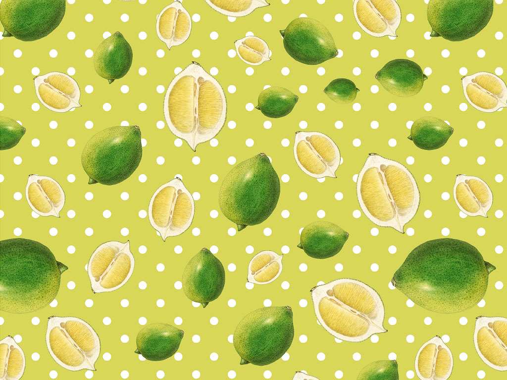 Kusaie Rangpur Fruit Vinyl Wrap Pattern