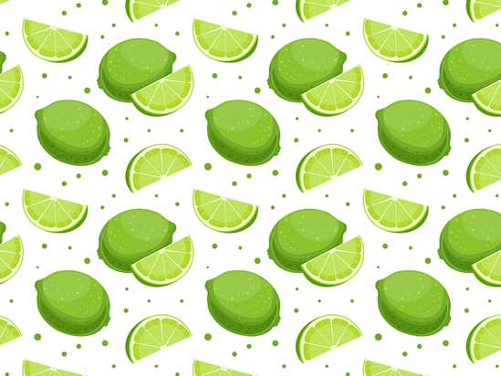 Millsweet Limetta Fruit Vinyl Wrap Pattern