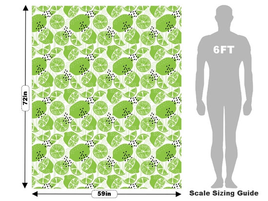 The Key Fruit Vehicle Wrap Scale