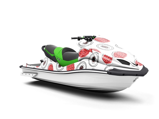 Bengal Bite Fruit Jet Ski Vinyl Customized Wrap