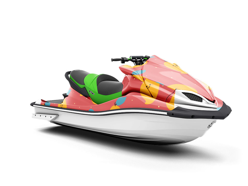 Grown Rosigold Fruit Jet Ski Vinyl Customized Wrap