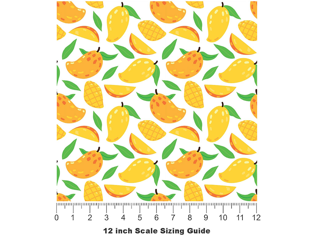 Madam Francis Fruit Vinyl Film Pattern Size 12 inch Scale