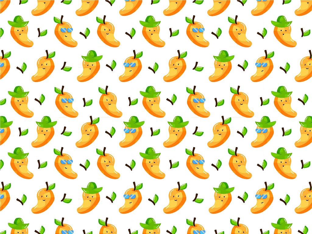 Man Go-Gos Fruit Vinyl Wrap Pattern