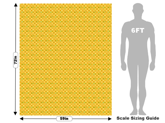 Small Earlygold Fruit Vehicle Wrap Scale