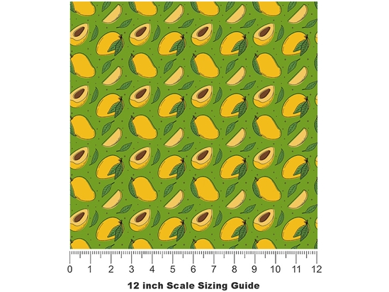 Sophie Fry Fruit Vinyl Film Pattern Size 12 inch Scale