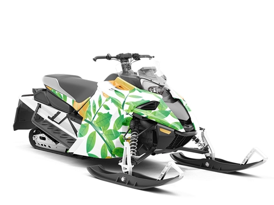 Springfel Tree Fruit Custom Wrapped Snowmobile