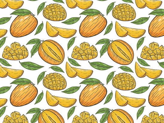 Valencia Pride Fruit Vinyl Wrap Pattern