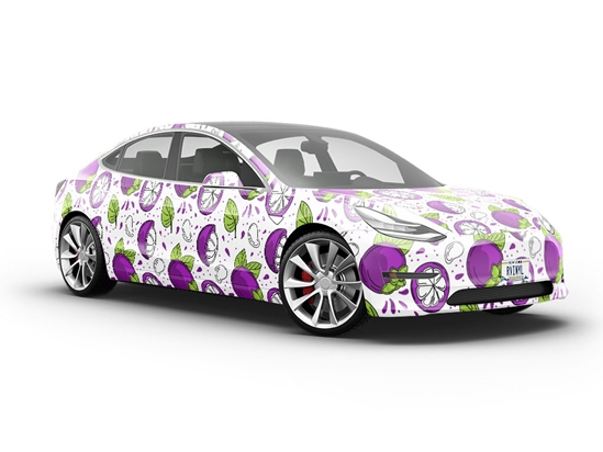 Large Lingsar Fruit Vehicle Vinyl Wrap