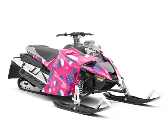 Ratu Tembilahan Fruit Custom Wrapped Snowmobile