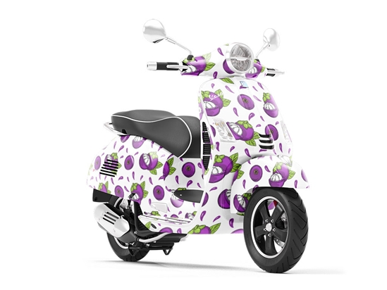 Small Lingsar Fruit Vespa Scooter Wrap Film