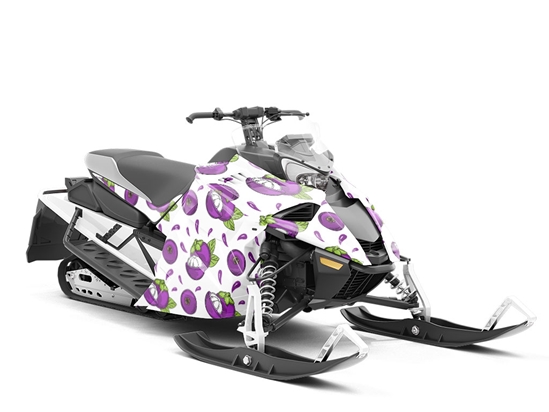 Small Lingsar Fruit Custom Wrapped Snowmobile