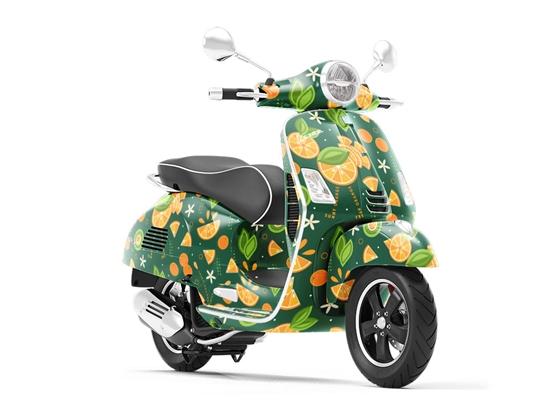 Sunny Grove Fruit Vespa Scooter Wrap Film